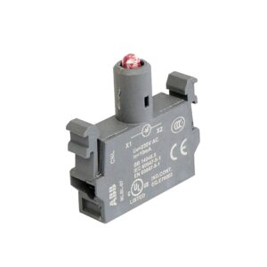 Block lámpara LED verde 230VAC para piloto/pulsador luminoso