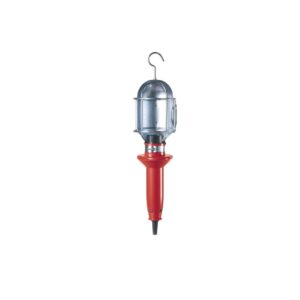 Guardalampara c/jaula reflector 60W E27 con gancho IP20