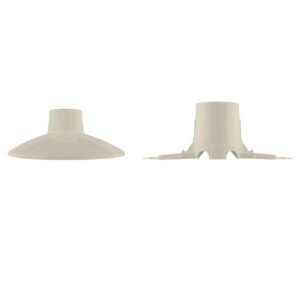 Wall socket de bakelita E27 para adosar color marfil
