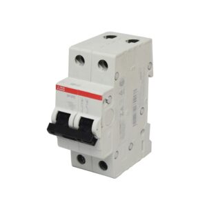 Interruptor termomagnético 2x2A 10/6kA 230/400V tipo C DIN