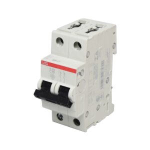 Interruptor termomagnético 2x10A 20/10kA 230/400V tipo C DIN