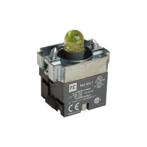Cuerpo de luz piloto 22mm 24VAC/DC c/LEDs verde