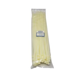 Amarracable blanco 610x9.0mm x100und