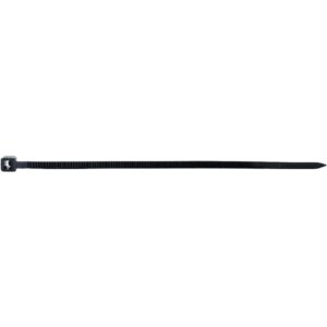 Amarracable negro 430x4.8mm x100und UV
