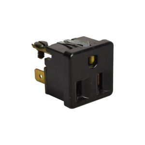 Tomacorriente p/empotrar para transformador 2x15A+T