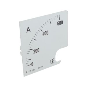 Escala para amperímetro 96x96mm 100/5A
