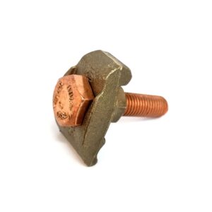 Conector tierra simple para 1 cable 8-4AWG a barra 1 perno 45mm