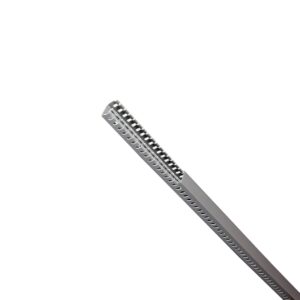 Canaleta ranurada de PVC 25x60mm 2mts