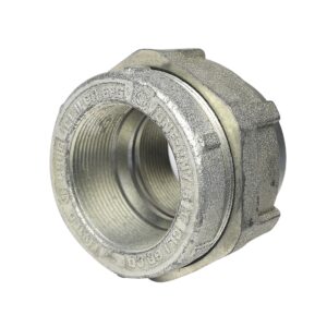 Unión doble hembra/hembra fierro electrogalvanizado 2", CL1.DIV1 UL