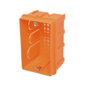 Caja para empotrar rectangular de resina 106x71x62mm