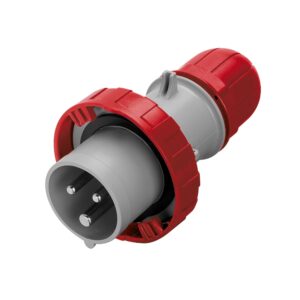 Enchufe industrial 2x16A+T 415V IP67 9h Optima