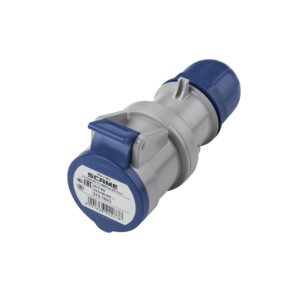 Tomacorriente aéreo industrial 2x16A+T 250V IP44 6h Optima