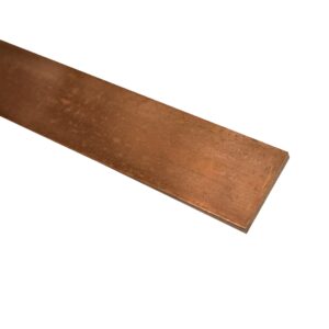 Platina de cobre duro desnudo 5x40mm 6mts