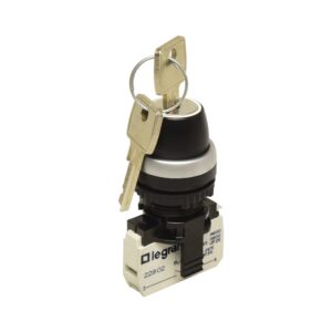 OMS/selector con llave de 2 posiciones fijas