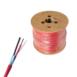 Cable FPLR alarma contra incendios apantallado 2x16AWG libre de halógeno, UL, x rollo
