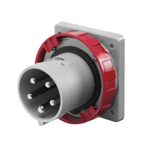 Enchufe p/empotrar recto 3x63A+N+T 415V IP67 6h Optima