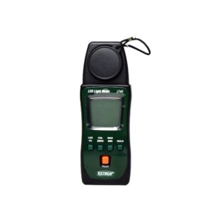 Luxómetro digital 400000 lux, +/-3%, LED blanco