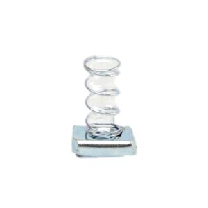 Tuerca resorte 3/8¨, electrogalvanizado