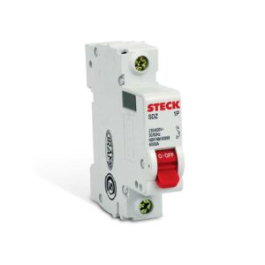 Interruptor termomagnético 1x6A 10/6kA 230/400V curva C DIN IEC 60898-1