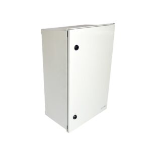 Tablero p/adosar de poliéster 600x400x230mm c/placa montaje metálico IP66