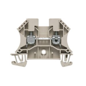 Bornes de paso 4mm2 (0.5-6mm2) 32A 800V 1 piso/2 conexiones tornillo
