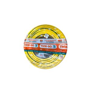 Cable de puesta a tierra CPT 14AWG PVC color amarillo-verde