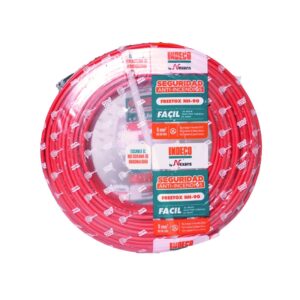 Cable NH-90 2.5mm2 450/750V libre de halógeno rojo, clase 2, x rollo, Practicable