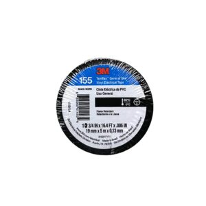 Cinta Aislante Vinilica Temflex 155 3/4X5Mts Negra
