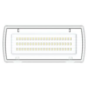 Luminaria de emergencia LED EML-IP65-400 2.5W 6500K