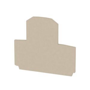 Placa final para bornes WDK (2.5-4mm2) tornillo
